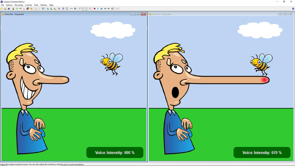 icSpeech Standard Edition • Pinocchio game
