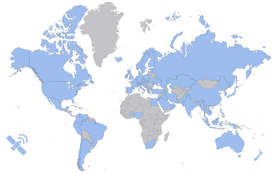 Rose Medical Solutions Ltd • world sales map